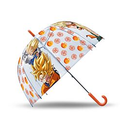 Parasolka manualna przezroczysta 46cm Dragon Ball Z DB00013
