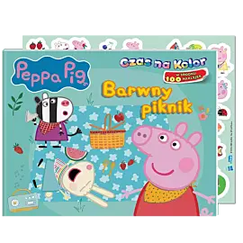Peppa Pig. Czas na kolor. Barwny piknik
