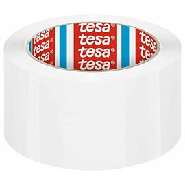 Taśma pakowa Tesapack Standard Solvent  biała 66mx48mm
