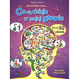 Co się dzieje w mojej głowie. Książka z okienkami. Sprawdźcie sami...