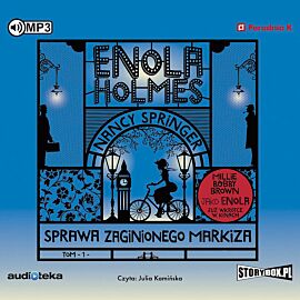 Cd mp3 sprawa zaginionego markiza enola holmes tom 1