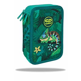 Piórnik potrójny z wyposażeniem Coolpack Jumper 3 Tropic