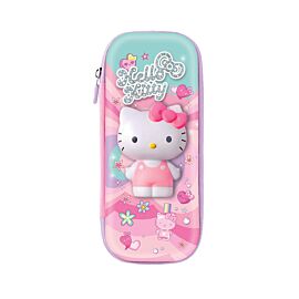 Piórnik Hello Kitty Evasquishy 3D wzór 3 Pink