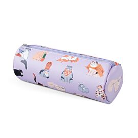 Piórnik saszetka print Kotki
