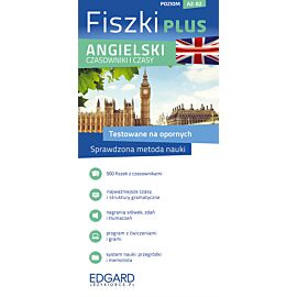 Angielski. Czasowniki i czasy. Fiszki PLUS