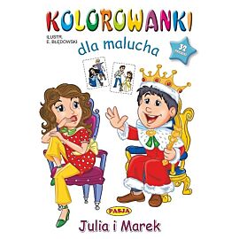 Julia i Marek. Kolorowanki dla malucha