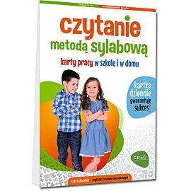 Czytanie metodą sylabową. Karty pracy w szkole i w domu