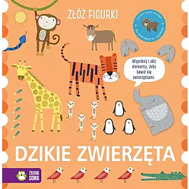 Złóż figurki. Dzikie zwierzęta