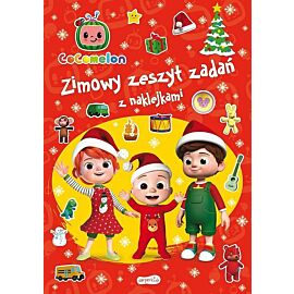 Cocomelon. Zimowy zeszyt zadań z naklejkami
