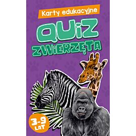 Karty edukacyjne Quiz Zwierzęta