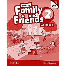 Family and friends 2 edition 2 workbook + online practice pack