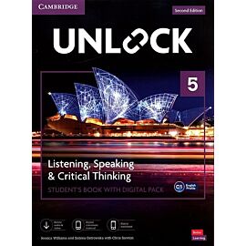 Unlock 5 Listening, Speaking and Critical Thinking Student's Book with Digital Pack