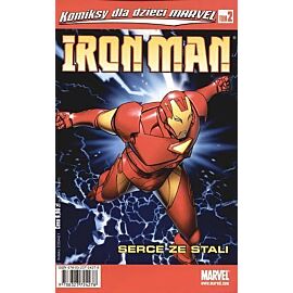 Iron Man - 1 - Serce ze stali (Komiksy dla dzieci Marvel #2)