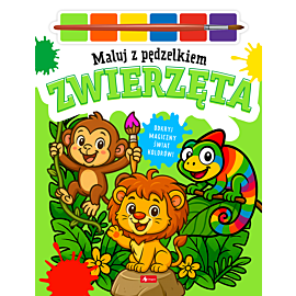 Maluj pędzelkiem. Zwierzęta