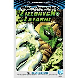 Odrodzenie - Hal Jordan i Korpus Zielonych Latarni - 01 - Prawo Sinestro (srebrna okładka)