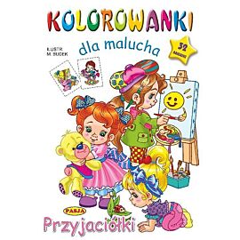 Kolorowanki dla malucha. Przyjaciółki
