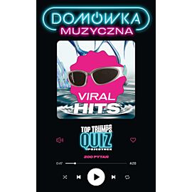 Gra QUIZ BOX Domówka Muzyczna Viral Hits 200 pytań