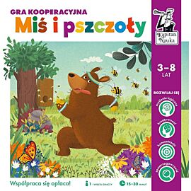 Miś i pszczoły. Gra kooperacyjna. Kapitan Nauka