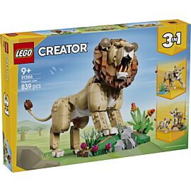LEGO Creator 3w1 Dzikie Zwierzęta dumny Lew 31386