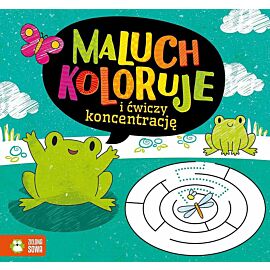 Maluch koloruje i ćwiczy koncentrację