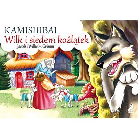 Wilk i siedem koźlątek. Kamishibai