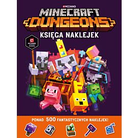 Minecraft Dungeons. Księga naklejek