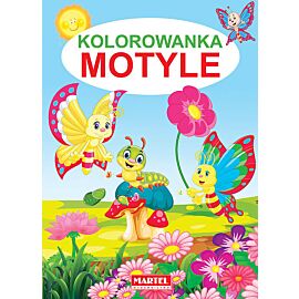 Kolorowanka Motyle