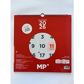 Kalendarz 2026 ścienny motyw Main Paper