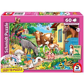 Puzzle 60 PQ Zwierzęta na farmie 113645