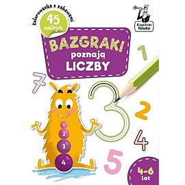 Bazgraki poznają LICZBY 4-6 lat