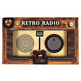 Łamigłówka Escape Box Retro Radio Secret  poziom 2/4