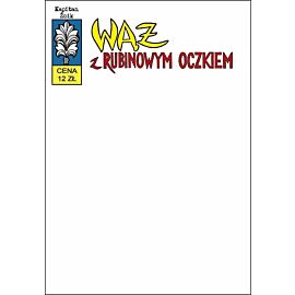 Kapitan Żbik - 24 - Wąż z rubinowym oczkiem (okładka blank)