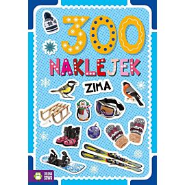 300 naklejek . Zima