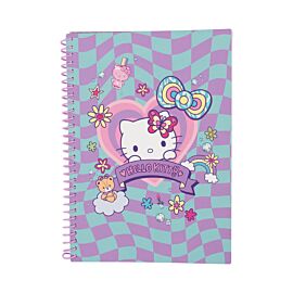 Kołobrulion B5 100k. kratka plastikowa spirala Hello Kitty wzór 2