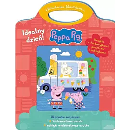 Peppa Pig. Układanka-Naklejanka. Idealny dzień
