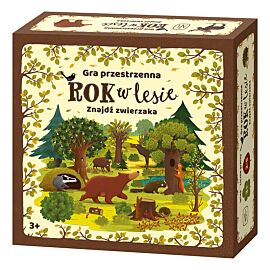 Rok w lesie. Znajdź zwierzaka