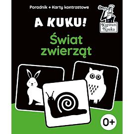 A kuku! Świat zwierząt (Karty kontrastowe + poradnik). Kapitan Nauka