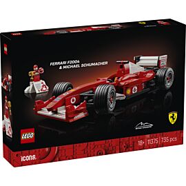 LEGO Icons Ferrari F2004 i Michael Schumacher  11375
