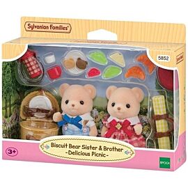 Sylvanian Families Piknik rodzeństwa ciasteczkowych misiów 5852