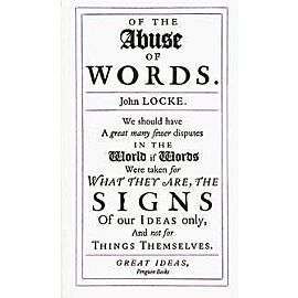 Of the Abuse of Words
