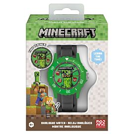Zegarek analogowy Minecraft MIN4384