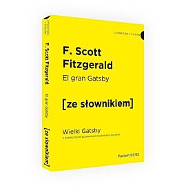 Wielki Gatsby wersja hiszpańska z podręcznym słownikiem