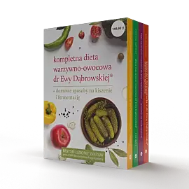 KPL - Dieta warzywno-owocowa dr Ewy Dąbrowskiej (4-pak)