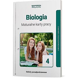 Biologia maturalne karty pracy 4 liceum i technikum zakres rozszerzony