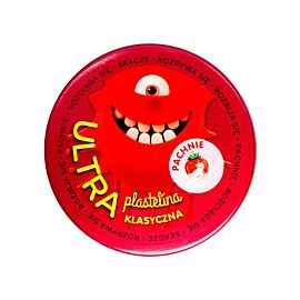 Ultraplastelina pachnąca czerwona klasyczna + truskawkowy zapach EP04328