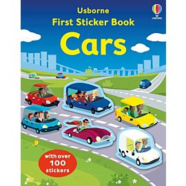 First Sticker Book Cars wer. angielska