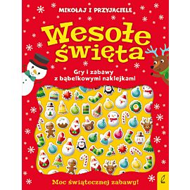 Wypukłe naklejki. Wesołe święta