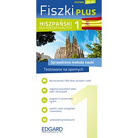 Hiszpański Fiszki Plus dla początkujących 1