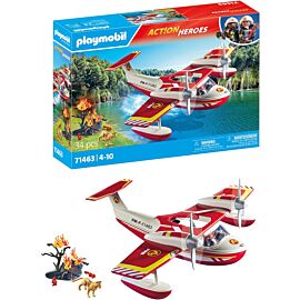 Playmobil Samolot straży pożarnej z funkcją gaszenia pożaru 71463