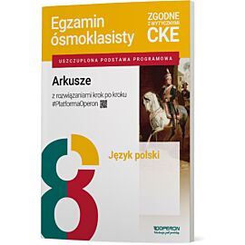 Egzamin ósmoklasisty 2026 Język polski Arkusze